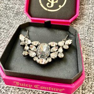 NEW! Juicy Couture Rhinestone Stationed Necklace